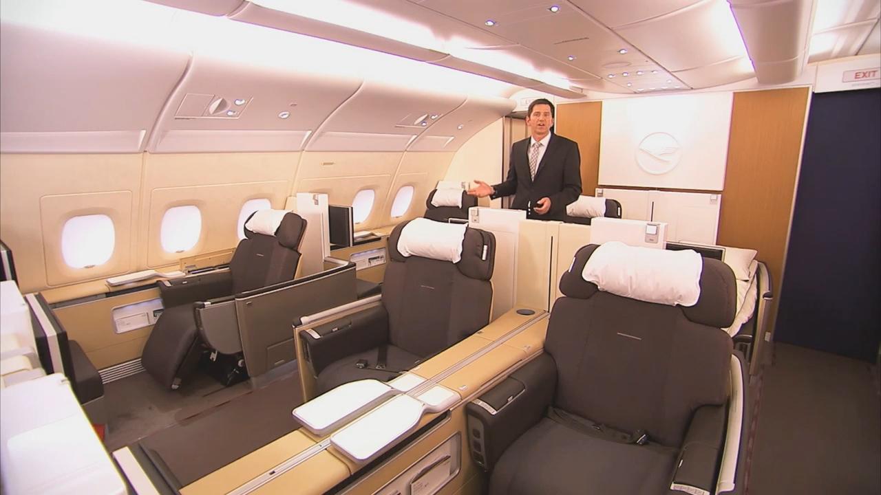 Airbus A380 800 Video Kabine Lufthansa Magazin