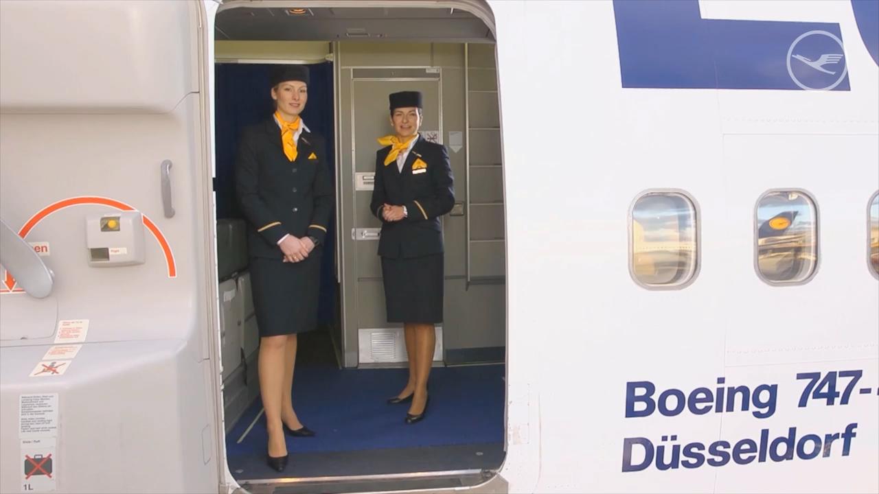 Boeing 747 400 Video Kabine Lufthansa Magazin