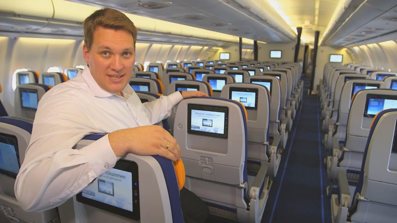 Airbus A340 600 Video Cabin Lufthansa Magazin